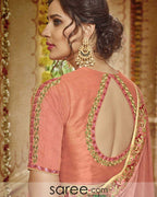 Teardrop Back Silk Blouse