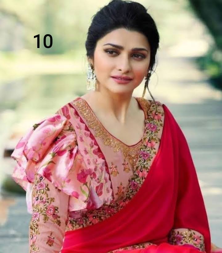 Puff-Sleeve Tassel Tie-Back Blouse